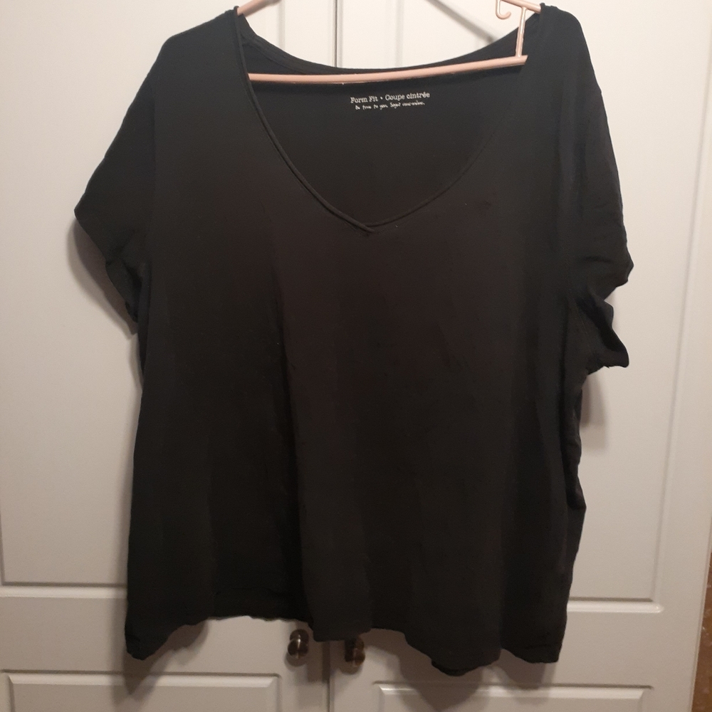 Black Form Fit T-Shirt